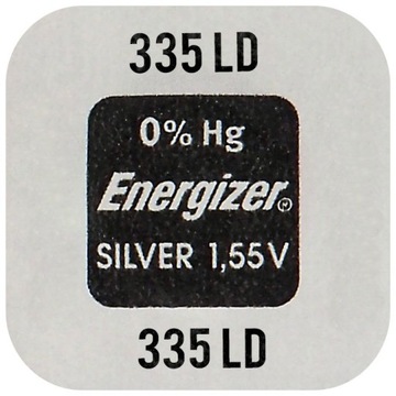 1x bateria srebrowa mini Energizer 335 / SR512SW
