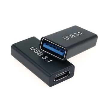 Адаптер OTG с разъемом USB 3.0 — USB 3.1 USB-C, алюминий