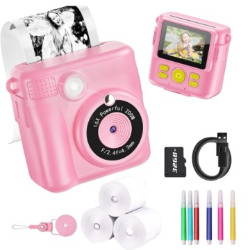 МГНОВЕННАЯ КАМЕРА ДЛЯ ДЕТЕЙ МИНИ-ТЕРМОПРИНТЕР DRUKUŚ БЕСПЛАТНО