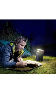 LATARKA SZPERACZ AKUMULATOROWA T6 LEDCOB USB SOLAR