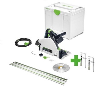 Zagłębiarka TS 55 + Szyna prowadząca FS 1400/2 Lt Edt FSZ 578422 FESTOOL