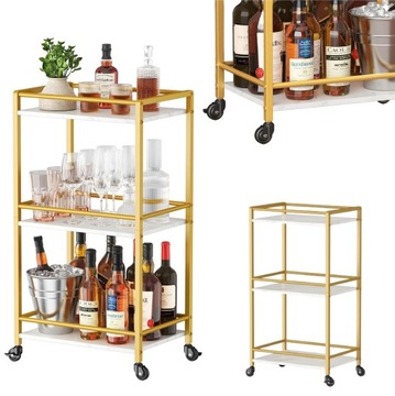 Полка на колесиках СТОЛ Украшение для парикмахерской салона красоты