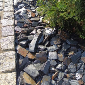 Каменные камни из коры антрацита, черные садовые декоративные украшения, 20 кг