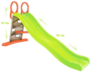 Детская площадка - большой домик с забором, горка 198 см, столик.