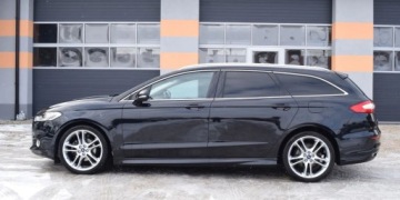 Ford Mondeo V Kombi 2.0 TDCi Bi-Turbo 210KM 2016 Ford Mondeo 2.0 TDCI 210 PS PowerShif ST-Line Fuul Ledy kamera Lopatki Na, zdjęcie 13