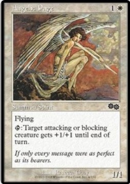 MTG Angelic Page USG