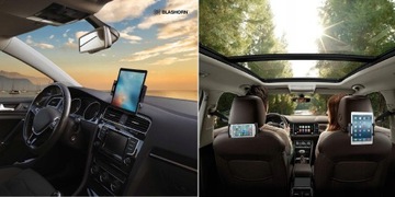 Автомобильный держатель для планшета, телефона, окна, прочный подголовник хорошо держится