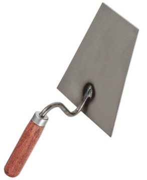 Kielnia trapezowa BUDOWLANA CZARNA DO GŁADZI ZAPRAW 120 mm