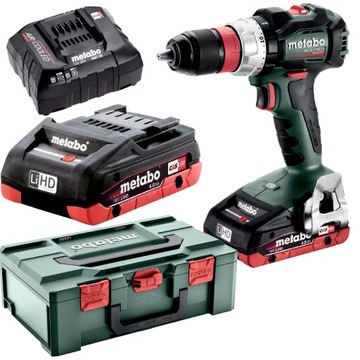 AKUMULATOROWA WIERTARKO-WKRĘTARKA BS 18 LT BL Q 18V 2X4AH METABO 602334800