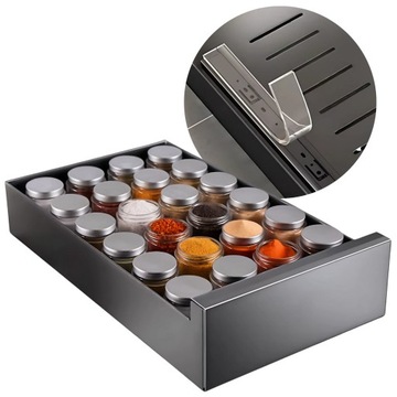 На полке кухонный организатор груз выдвижной металлический ящик для шкафа 35 см