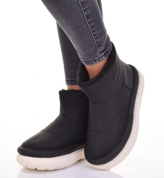 КЛАССИЧЕСКИЕ ЖЕНСКИЕ СНЕЖНЫЕ БОТИНКИ НА МЕХОВОЙ ПЛАТФОРМЕ ЗИМНИЕ ОБУВИ