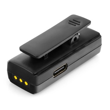 2 беспроводных петличных микрофона Spacetronik в футляре USB-C, черные