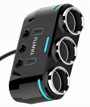 РАЗЪЕМ ПРИкуривателя 12В 24В USB 3.1A