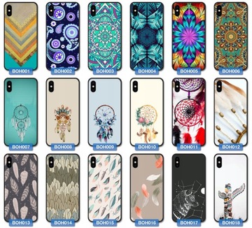 ETUI Z NADRUKIEM do Apple iPhone 15 Pro Max WZORY OBRAZ + SZKŁO