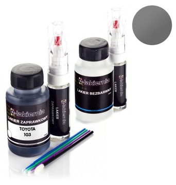 LAKIER ZAPRAWKA BEZBARWNY SAMOCHODOWY BUTELECZKI TOYOTA 1G3
