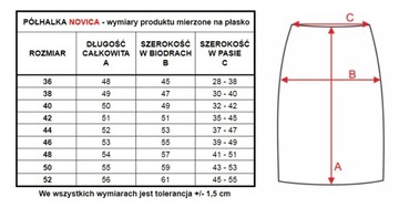 ZMYSŁOWA PÓŁHALKA DAMSKA NOVICA WYGODNA BIAŁA R.50