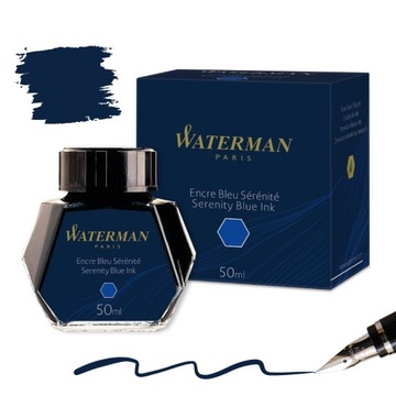 Atrament do piór WATERMAN - niebieski