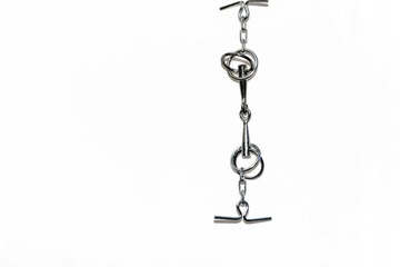 WĘDZIDŁO ŁAMANE Z WERBLIKAMI 12,5CM