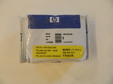 TUSZ ORYGINAŁ HP 84 BLACK C5016A 69ML
