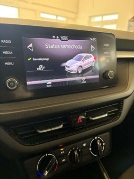 Skoda Fabia IV 1.0 TSI 95KM 2023 Skoda Fabia Ambition 1.0 TSI 95KM Niski przebieg Tempomat FV23 95KM, zdjęcie 16