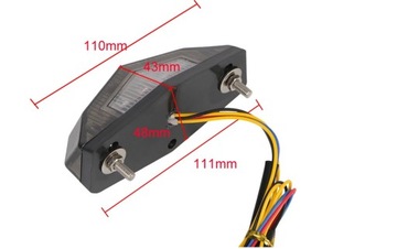 Светодиодная лампа для мотоцикла с указателями поворотов ATV CROSS