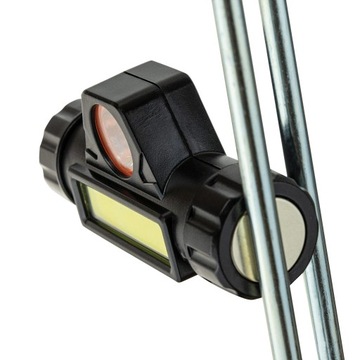 LATARKA CZOŁOWA LED mocna akumulatorowa z magnesem lampka regulowana