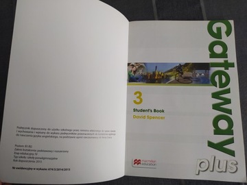 Gateway Plus 3. Учебник для студентов Дэвида Спенсера