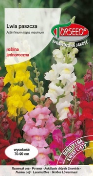 Lwia paszcza mieszanka 1g nasiona Torseed