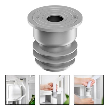 очистка уплотнений выхода запаха, заглушка S