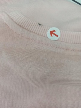 C4D107*РОЗОВАЯ СВИТШОТ ДЛЯ беременной, ПОВСЕДНЕВНАЯ 38М A01