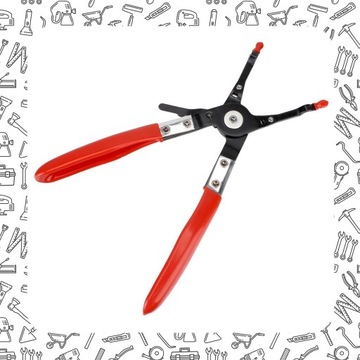 PRAKTYCZNE SZCZYPCE POMOCNICZE - DO LUTOWANIA PRZEWODÓW KABLI UCHWYT 240MM