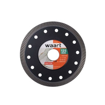 TARCZA DIAMENTOWA GRESU CERAMIKA PŁYTEK 125mm 22,2