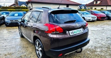 Peugeot 2008 I SUV 1.6 VTi 120KM 2014 Peugeot 2008 BENZYNA PANORAMA alcantara nawigacja super oakzja, zdjęcie 14