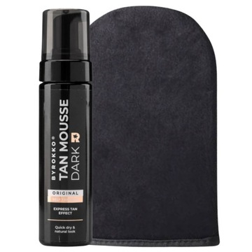 Byrokko Tan Mousse Dark Samoopalacz W Piance + Ręk