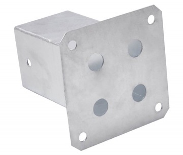 Kotwa przykręcana na beton 80 mm Podstawa słupa przykręcana do betonu 8x8