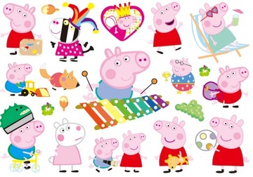 TATUAŻE ZMYWALNE DLA DZIECI ŚWINKA PEPPA CG207