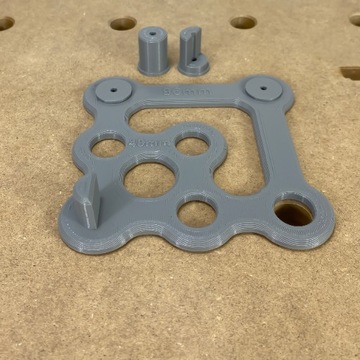 ШАБЛОН ДЛЯ СВЕРЛЕНИЯ ОТВЕРСТИЙ 20 ММ ПО СХЕМЕ – ТАБЛИЦА FESTOOL MFT