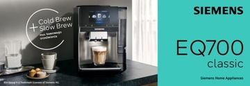 Эспрессо-машина Siemens EQ700 TP715R01 19 бар Холодный кофе Home Connect