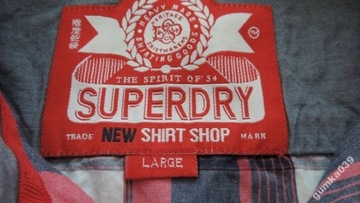 SUPERDRY NEW SHIRT SHOP KOSZULA L/ 44 cm