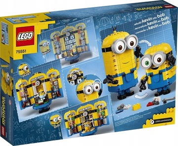 LEGO MINIONS 75551 КИРПИЧ МИНЬОНЫ И ГНЕЗДО