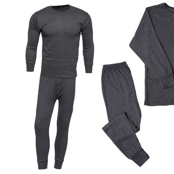 ZESTAW KALESONY + PODKOSZULEK CIEPŁE POLSKIE r. XL