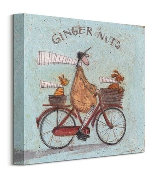 Sam Toft Ernest Na Rowerze obraz na płótnie 30x30