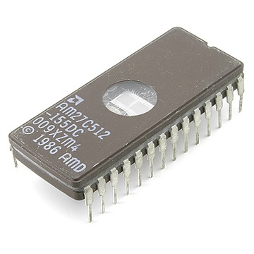 [10szt] AM27C512-155DC 512Kbit UV EPROM używane