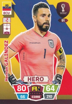 World Cup Qatar 2022 Hero GALINDEZ 91