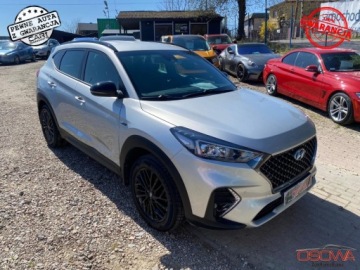 Hyundai Tucson IV 2021 Hyundai Tucson 1.6GDI nowy model ledy Navi kamera asystenci 1 wl bezwypad