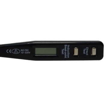 Цифровой тестер напряжения с ЖК-дисплеем AC/DC 12–250 В SATRA