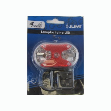 LAMPKA ROWEROWA TYŁ 9LED