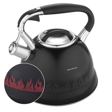 KB-7198 Klausberg - Czajnik stalowy 2,7L - Black
