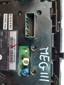 ДИСПЛЕЙ RENAULT NAVIGATION 259153451 ПОВРЕЖДЕН