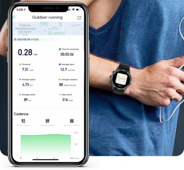 МЕНЮ МУЖСКИХ ЧАСОВ SMARTWATCH PL TALKS SMART WATCH SPORT PULSE + 2 РЕМЕШКА